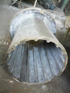 قطعات کارخانه سیمان - سیلندر
